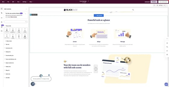 HubSpot Content Hub website builder