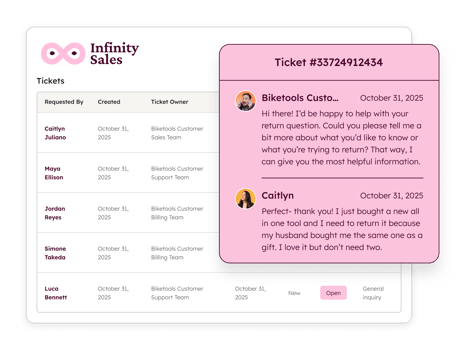 HubSpot Service Hub customer portal and tickets