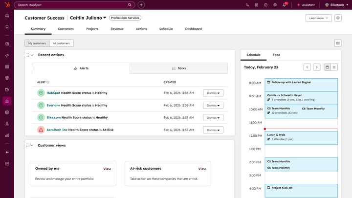 HubSpot Service Hub help desk workspace