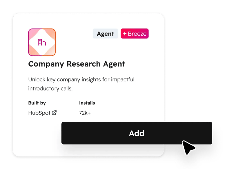 HubSpot Breeze Studio