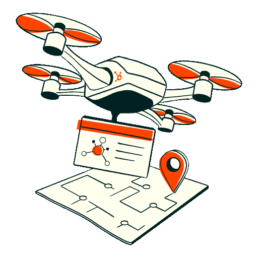 Network delivery illustration