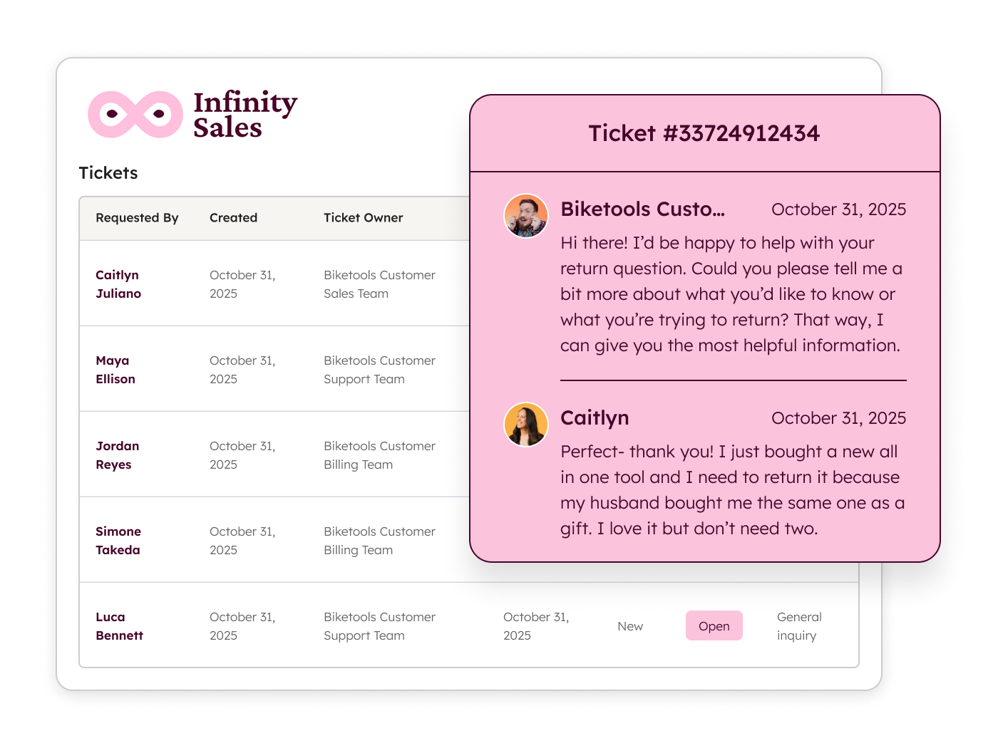 HubSpot Service Hub customer portal and tickets